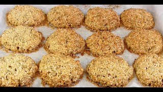 НОВОЕ Хрустящее Овсяное Печенье с семечками!Просто Вкусно