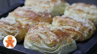 Домашние Слоеные Булочки Простой Рецепт ✧ Easy Homemade Layered Buns (English Subtitles)