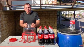 Самогон из КОКА-КОЛЫ. Брага «COСA-COLA» часть1.