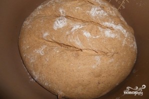 Бездрожжевой ржаной хлеб в мультиварке - фото шаг 6