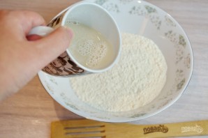 Курник из дрожжевого теста с картошкой - фото шаг 2