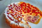 Нежный малиновый чизкейк с хрустящей корочкой