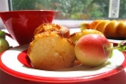 Маффины с творогом и яблоками