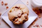 Печенье с фисташками и шоколадом