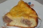Пирог с мясом на скорую руку