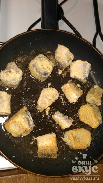 Жареная рыба в кукурузной муке