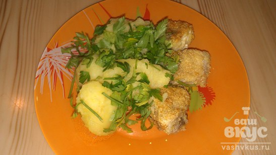Жареная рыба в кукурузной муке
