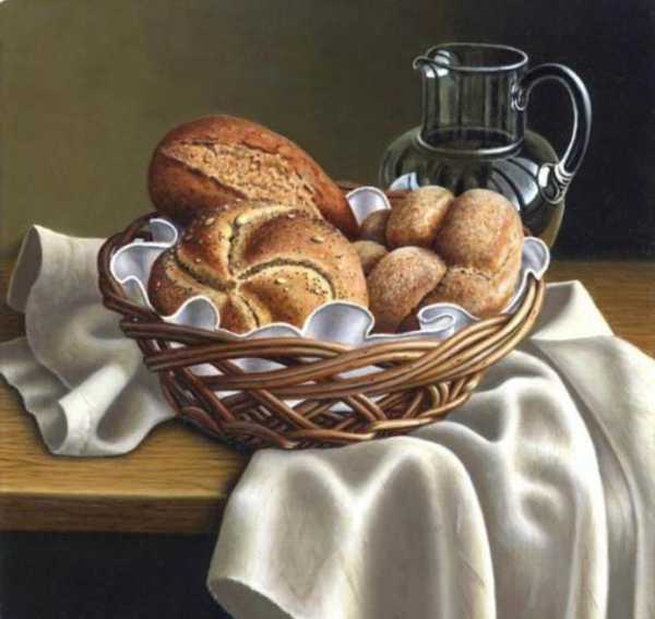 Хлеб нарисовать